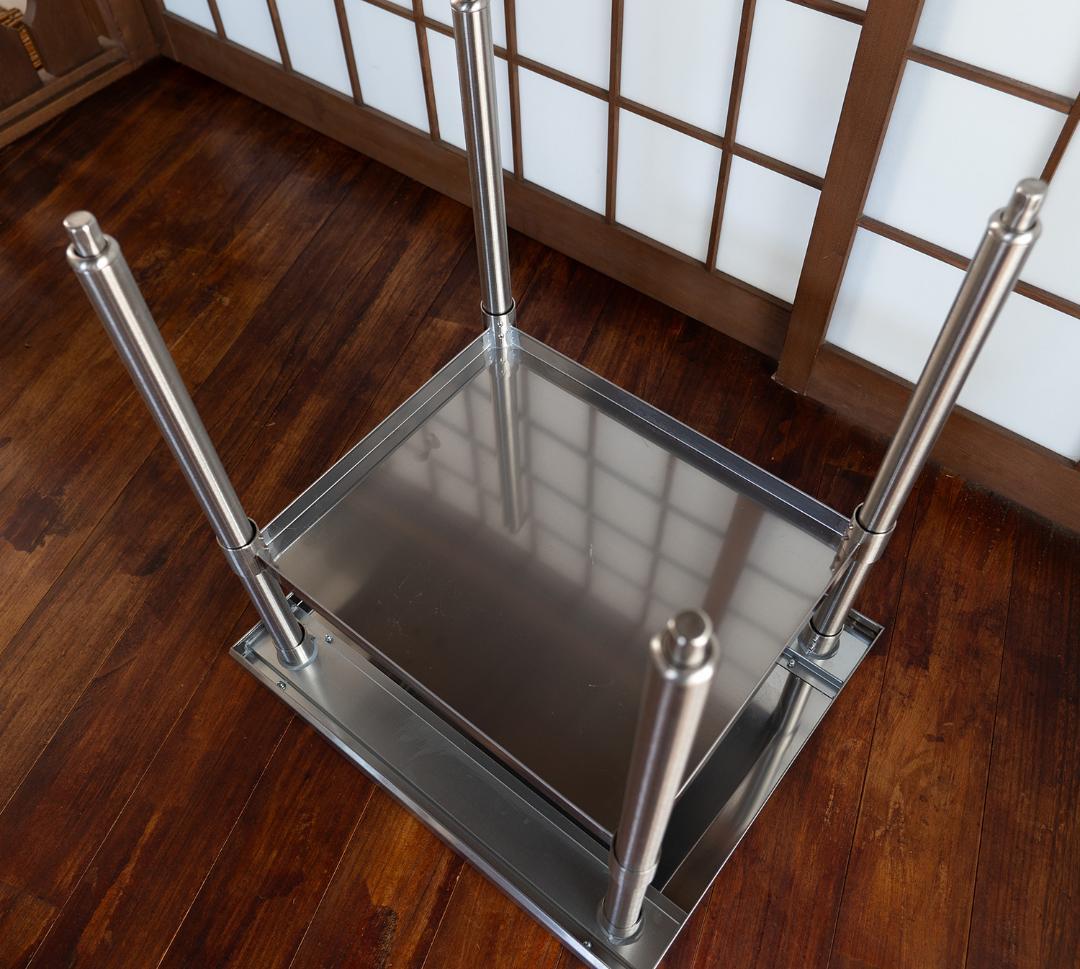 【ほぼ未使用】KIPROSTAR ステンレス作業台 700×600×800mm