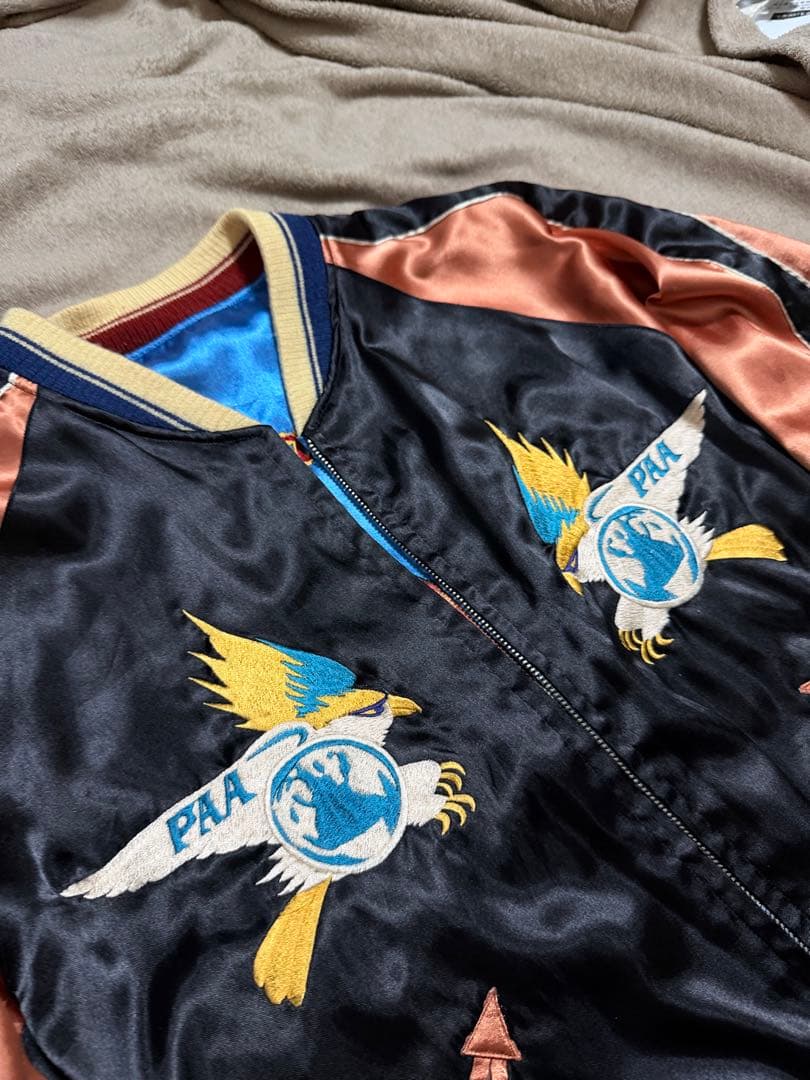 ２面用 テーラー東洋 虎鷲 Hawaii 日本限定版 スカジャン vintage