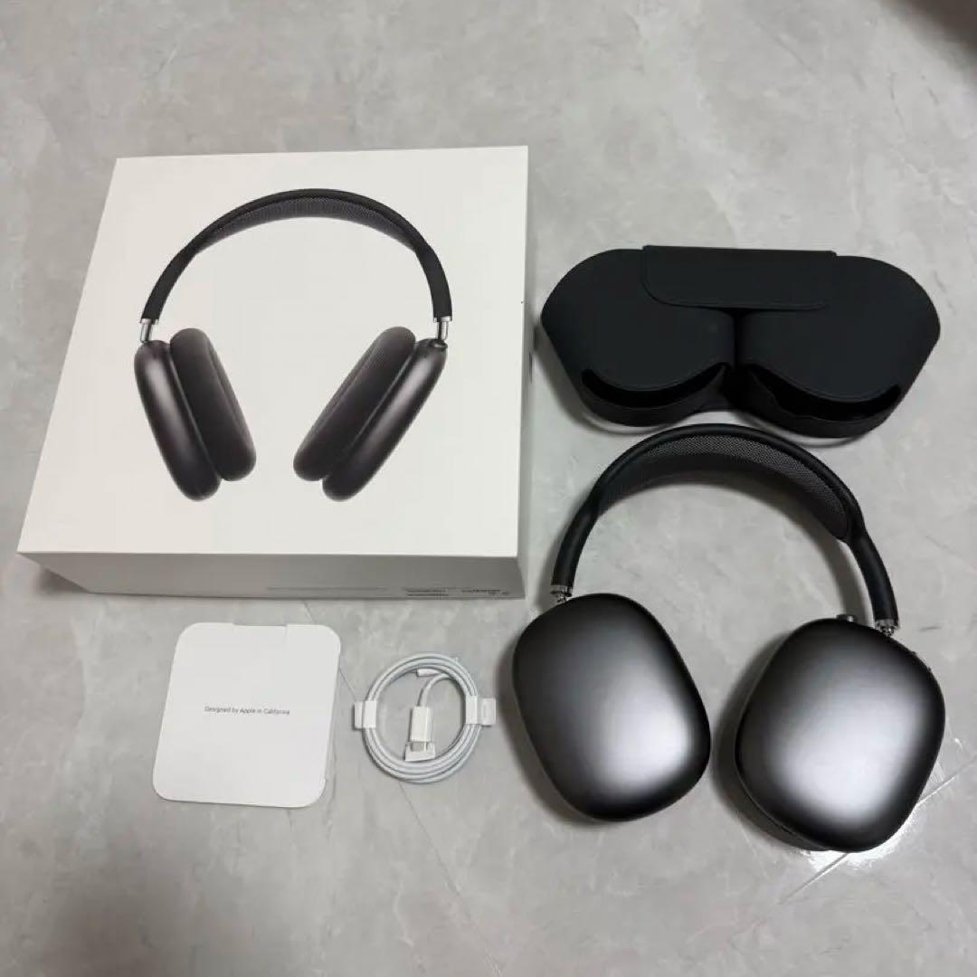 【美品】AirPods Max スペースグレー 本体