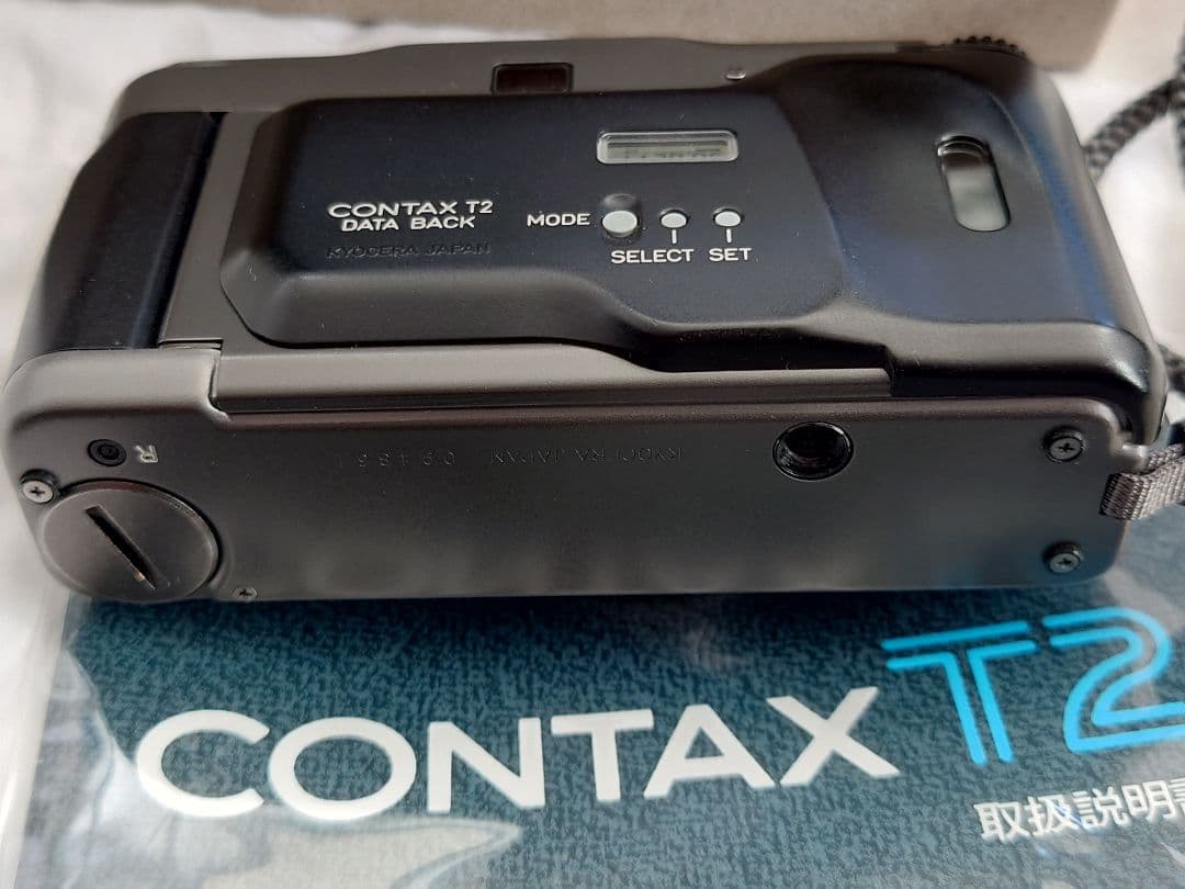 CONTAX T2 カメラ　チタンブラック　データバック　付属品　全付