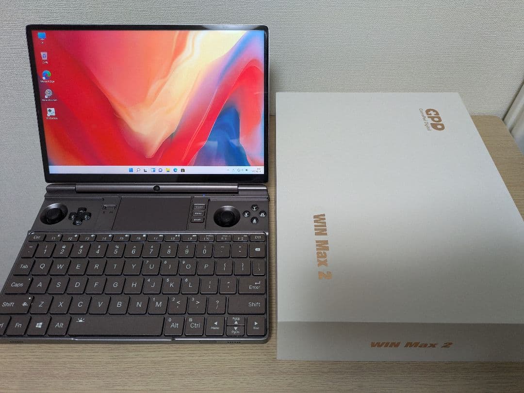 [美品] GPD Win Max2 2022/AMD Ryzen7 6800U