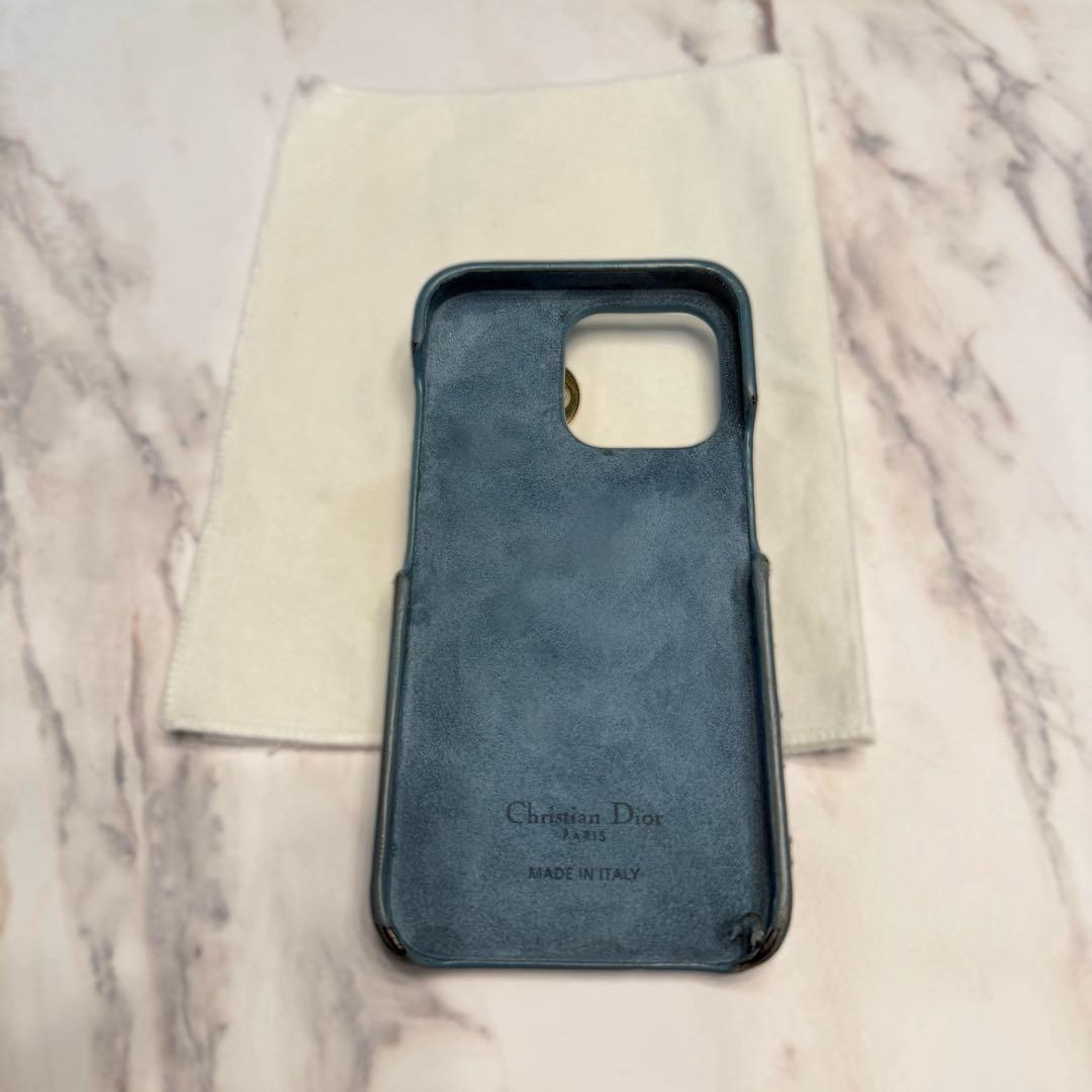 Dior iPhone13pro ケース 日本限定色 ブルー