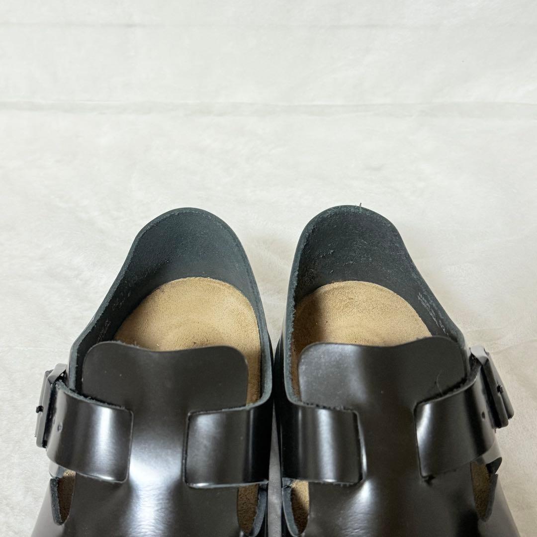 ⭐️未使用品⭐️　ビルケンシュトック　ロンドン　コンフォート　スリッポン　艶有り