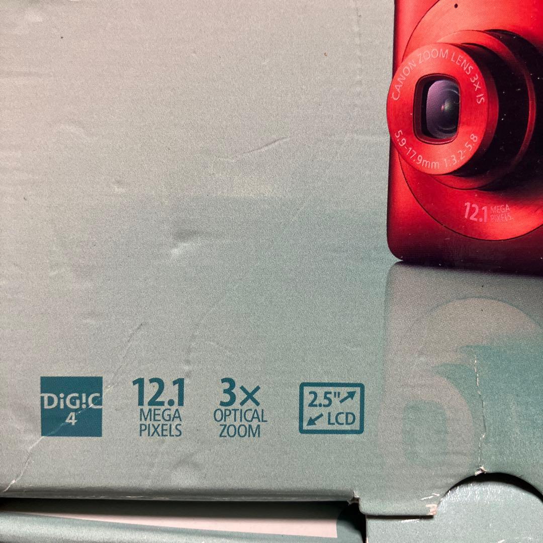 Canon IXY DIGITAL 210 IS レッド