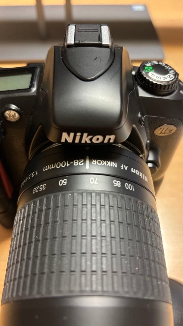 ニコン一眼レフカメラAF u2 Nikkor 28-80mm バッテリーパック付