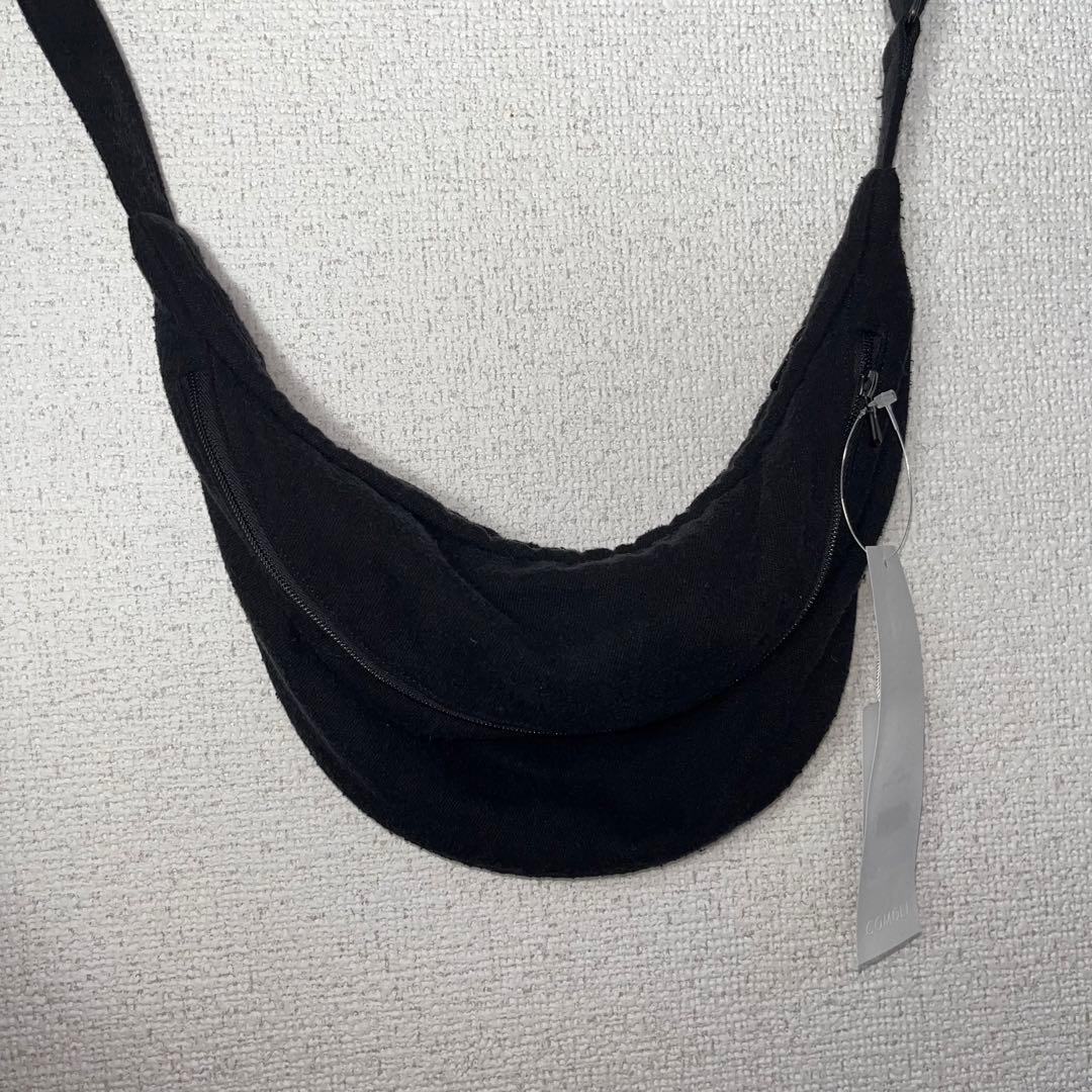 参考定価約37400円 25SS COMOLI シルクネップ ウエストバッグ