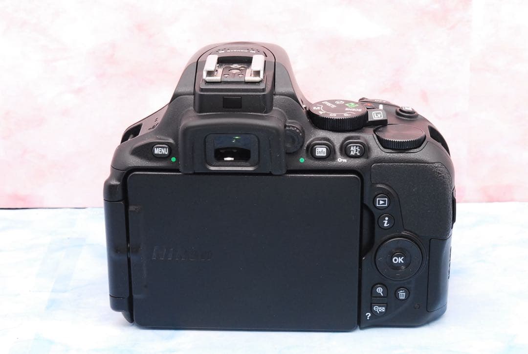 ニコン D5600★望遠レンズ付Wレンズ★僅か700S★一眼レフカメラ