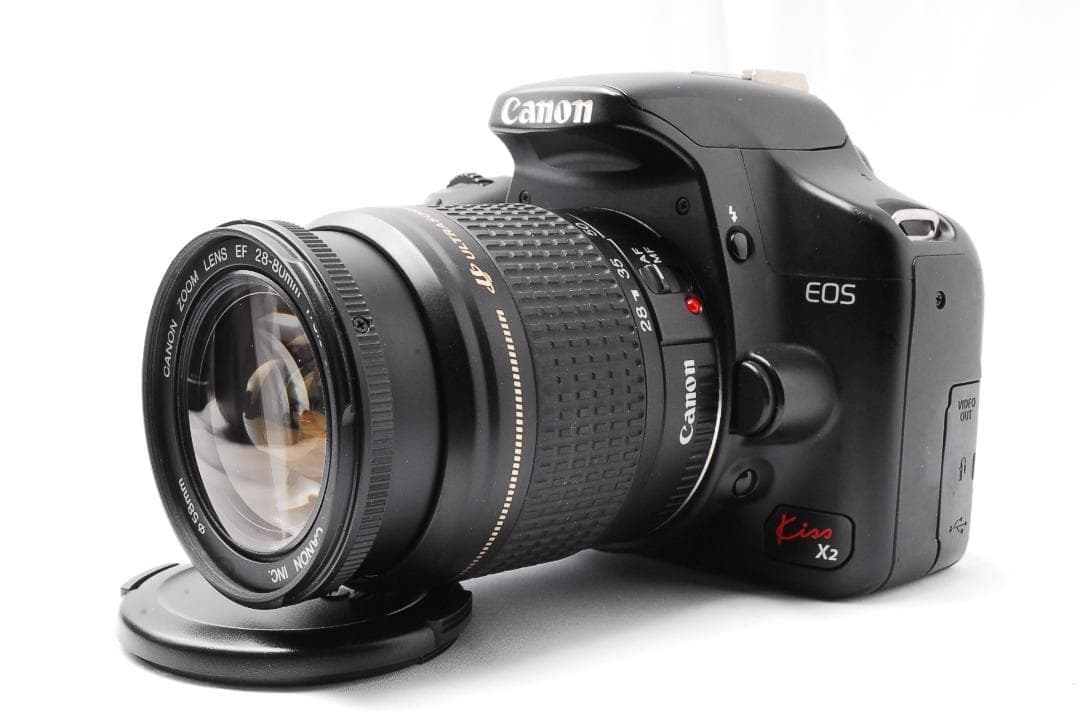 入門機に☆Canon kiss X2☆ダブルレンズセット☆スマホ転送☆一眼レフ