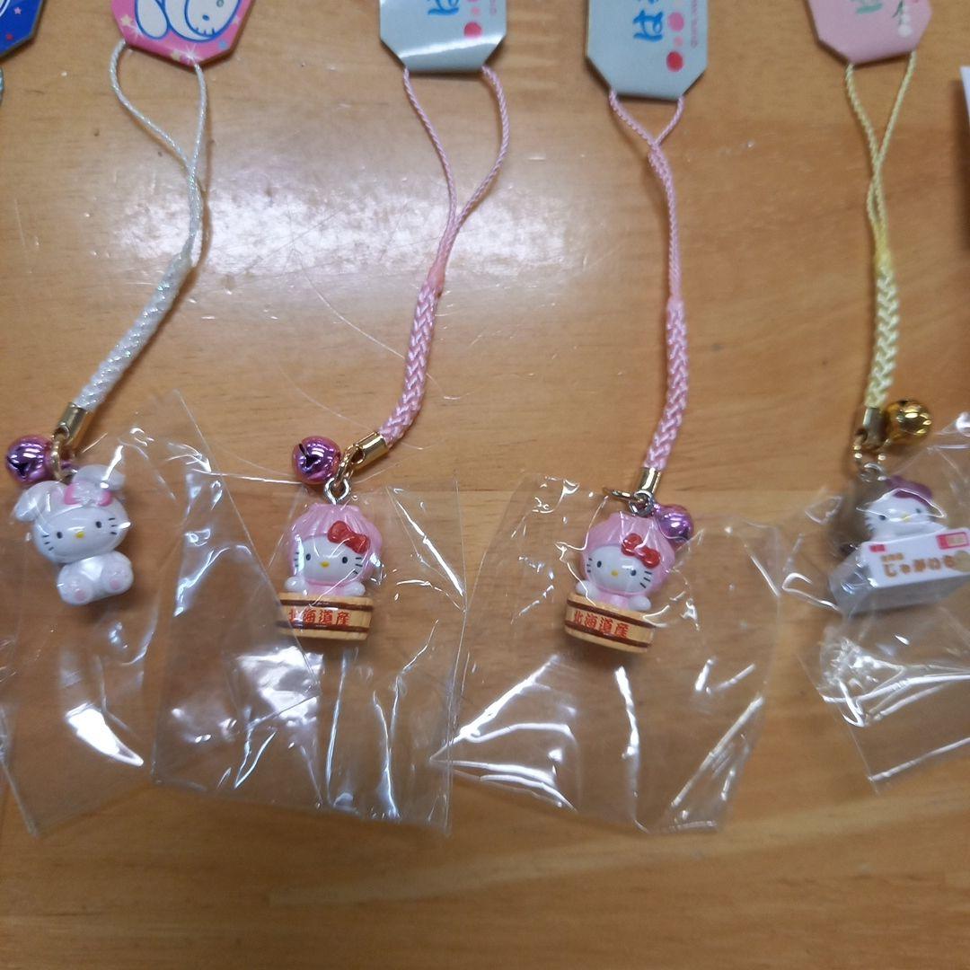 キティちゃん　ストラップ　キーホルダー　根付け　北海道限定　19点