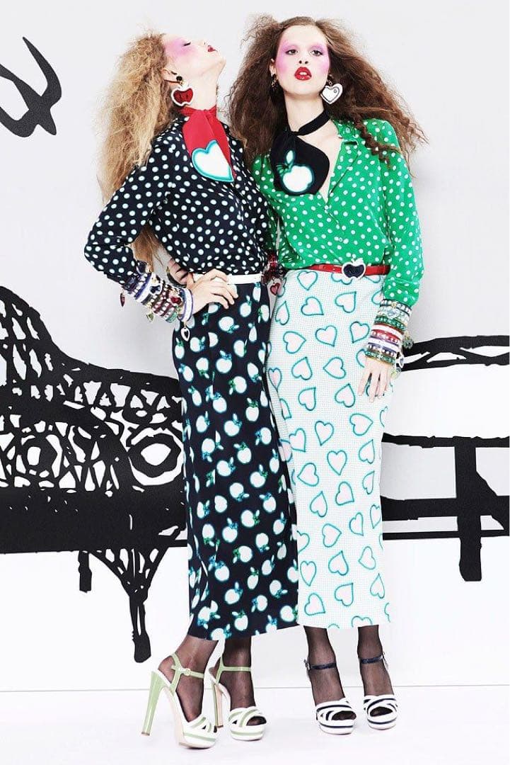 MIU MIU ミュウミュウ 水玉 シルク ブラウス 44 ネイビー