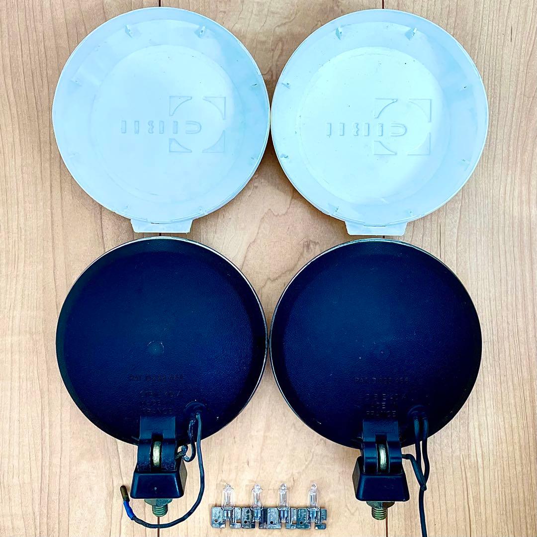 当時物 シビエ CIBIE デュアル ライト ロケットカウル ビサージュ フォグ