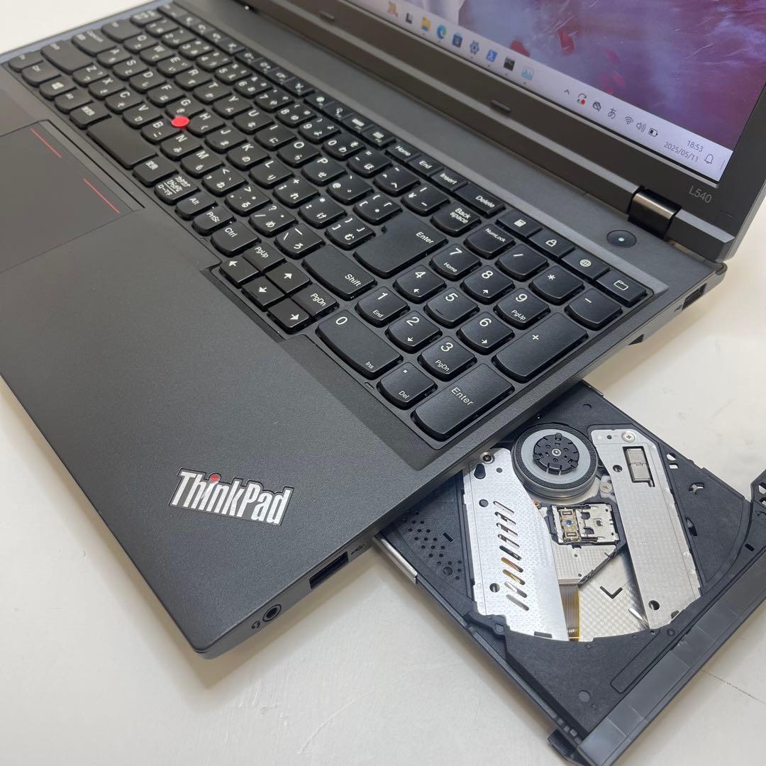 #836 レノボ Thinkpad L540 i3 8GB SSD256GB