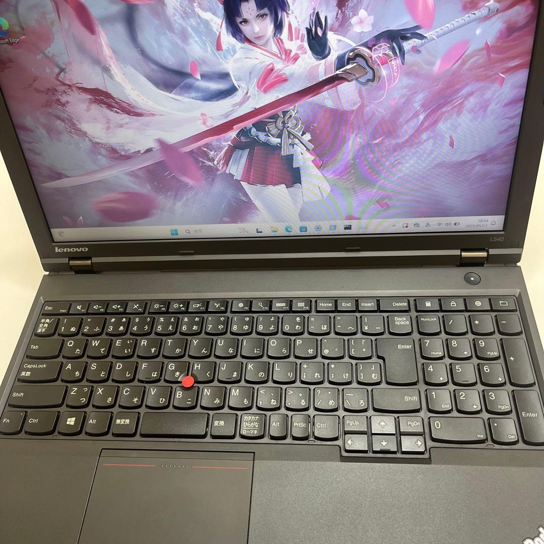 #836 レノボ Thinkpad L540 i3 8GB SSD256GB