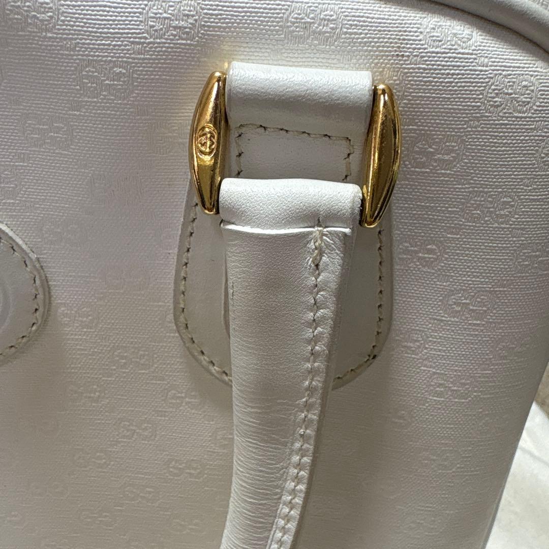 GUCCI ハンドバック　ホワイト