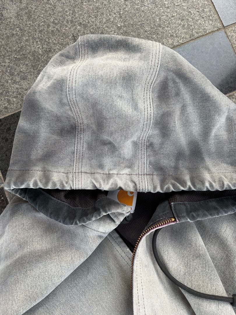 Carhartt USA製 アクティブジャケット パーカー J131 鬼フェード