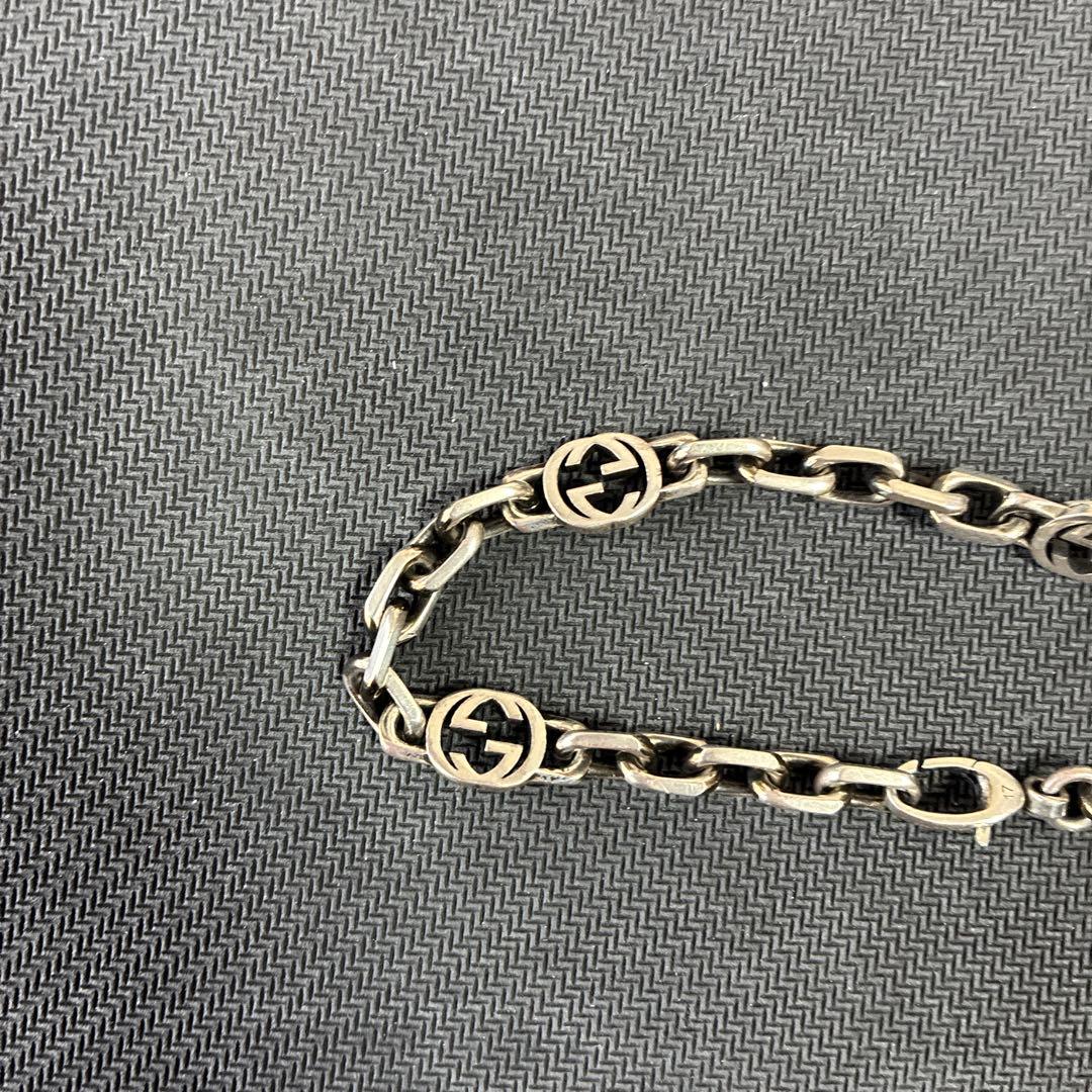 GUCCI インターロッキング ブレスレット シルバー925 グッチ 値下げ不可