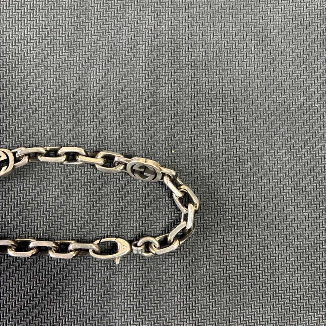 GUCCI インターロッキング ブレスレット シルバー925 グッチ 値下げ不可