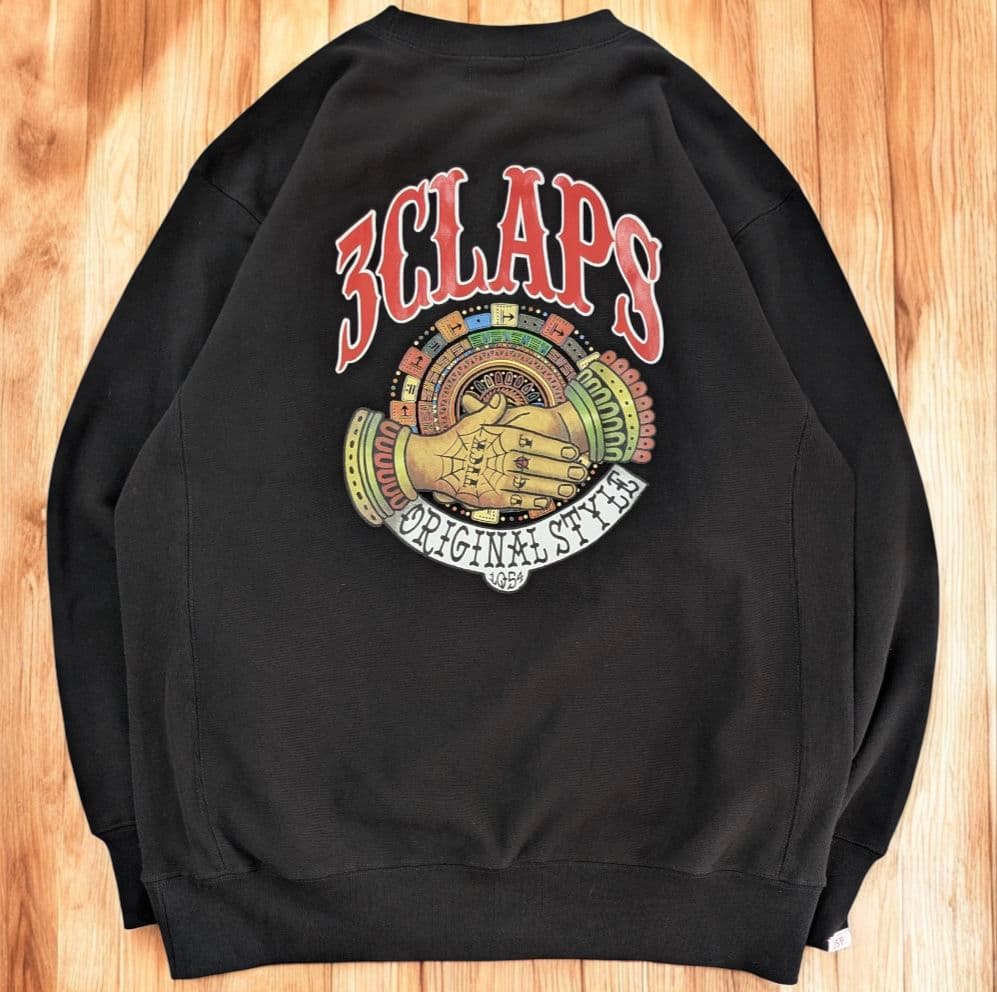✨美品✨ JSF 3CLAPS THE BONEZ トレーナー スウェット XL