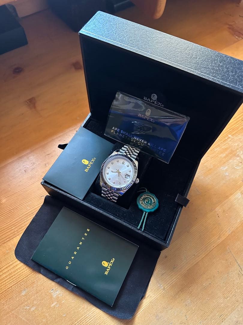 BAPE TYPE 6 BAPEX 自動巻き腕時計