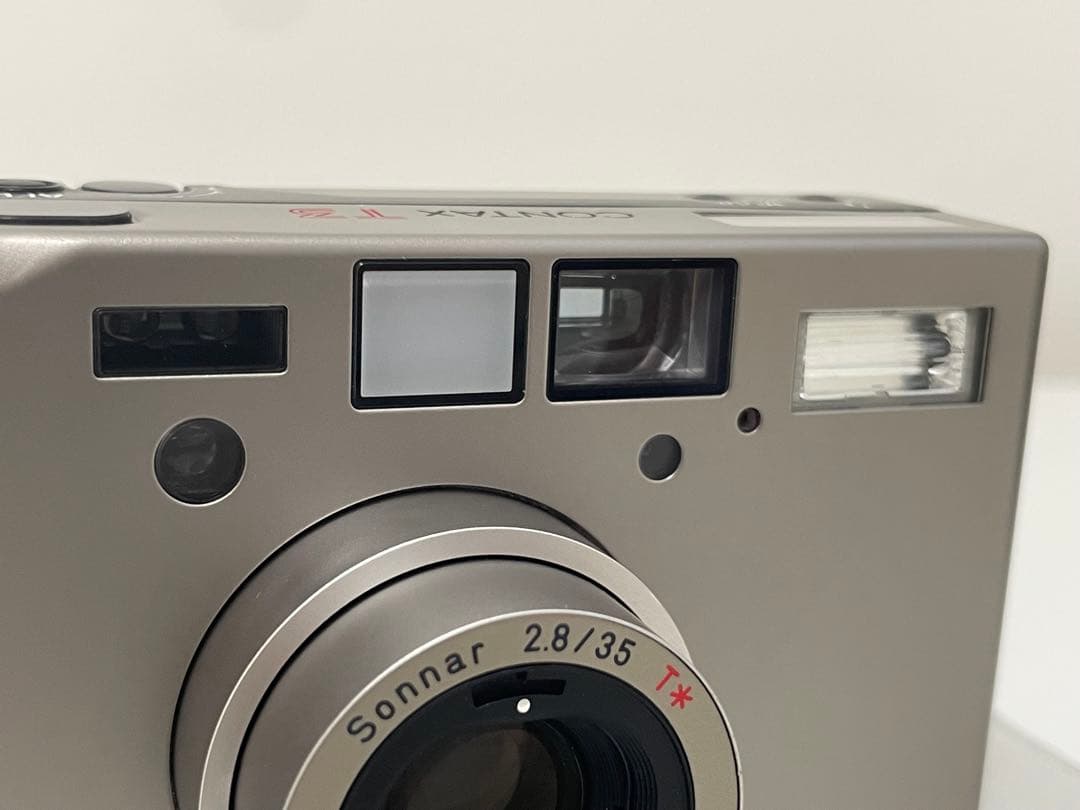 【中古/美品】CONTAX T3 データバック付 専用ケース/ストラップ付