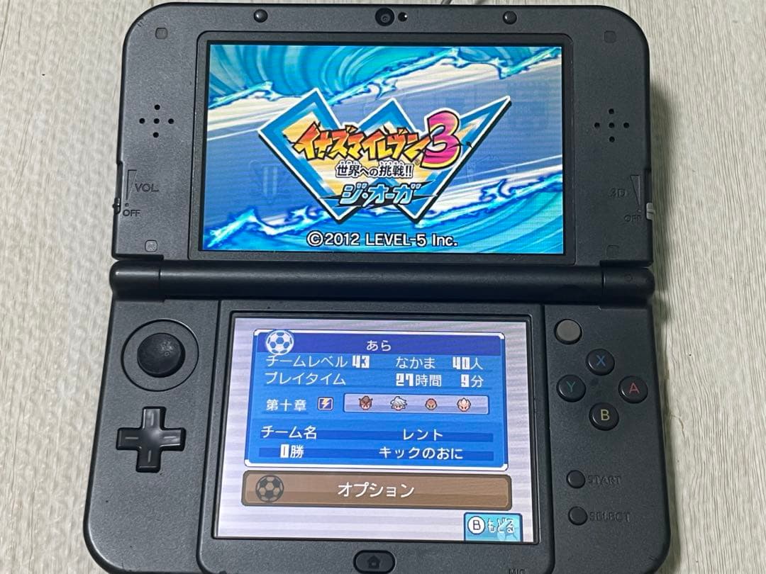 デスマスク イナズマイレブン1・2・3!! 円堂守伝説 3DS ソフトのみ