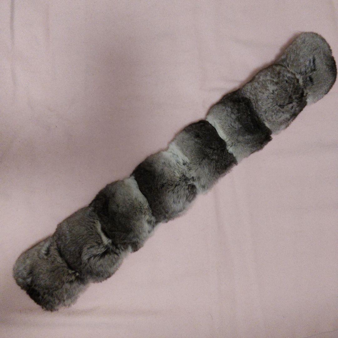 チンチラマフラーショール、、極美品