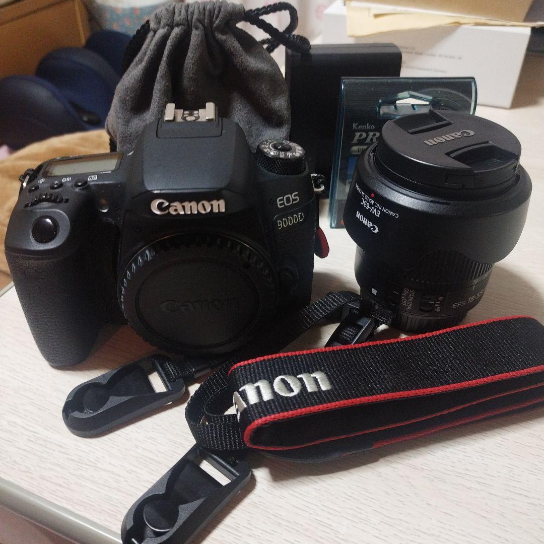 Canon EOS 9000D デジタル一眼レフ 本体とレンズセット
