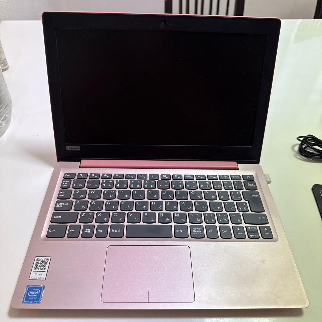 Lenovo ピンクノートパソコン 超軽量1.15kg・美品