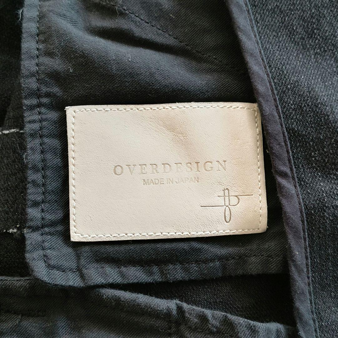 レア✨️NO ID.×OVERDESIGN ストレッチデニム WライダースJKT