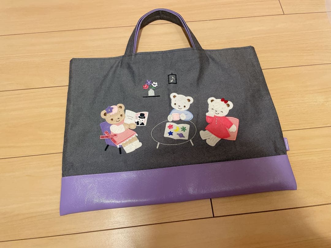 本日限定価格ファミリア　キャトルレーヴ　コラボデニムバッグ　宝塚歌劇