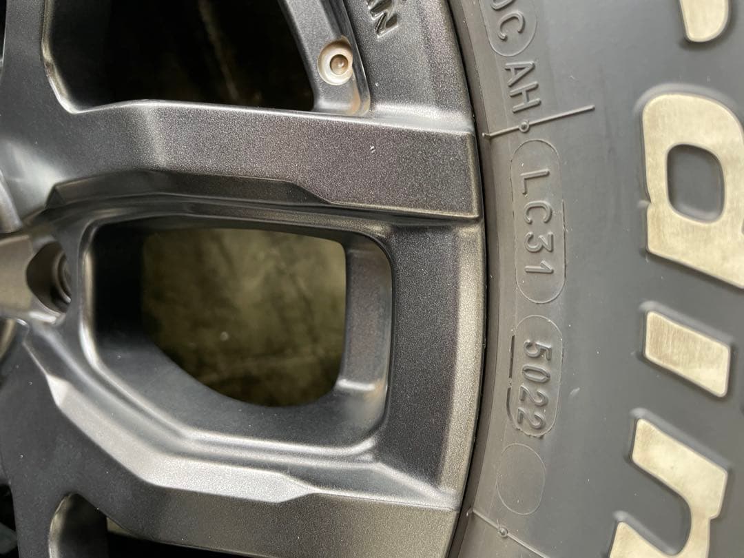 【送料込み、スペア付】タイヤホイールセット BFGoodrich / RAYS