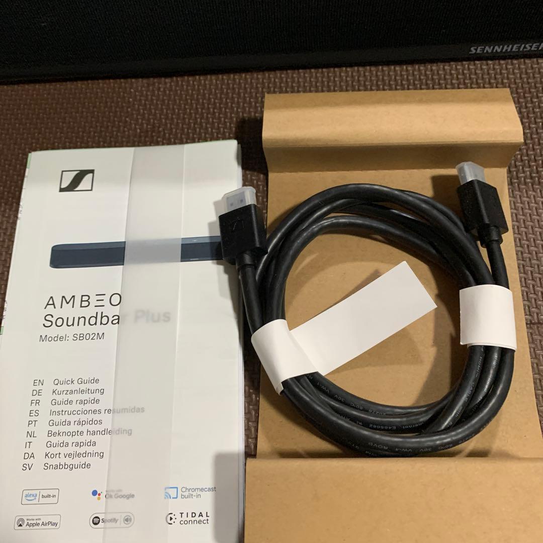 引取可　SENNHEISER AMBEO Soundbar Plus SB02M