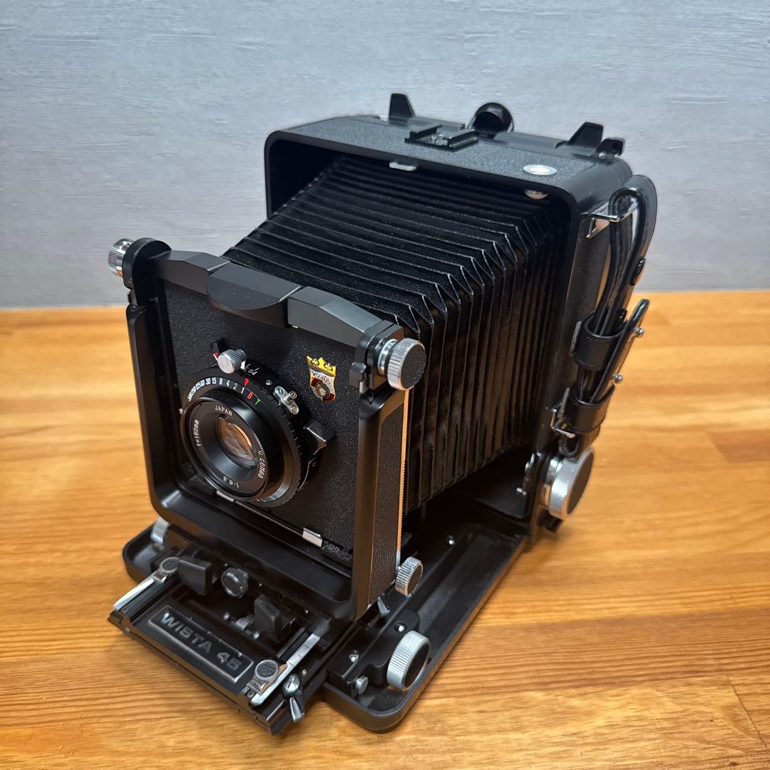 WISTA 45 SP-VX 大判カメラ 150mmレンズ、取扱説明書付き、美品
