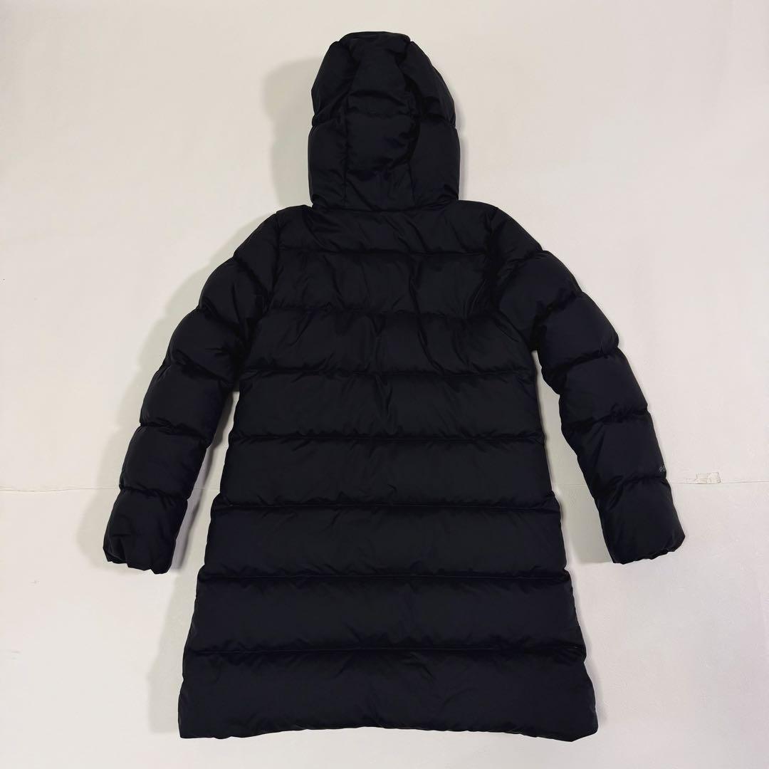 ザノースフェイス ウィンドストッパーダウンシェルコート フード ブラック XL