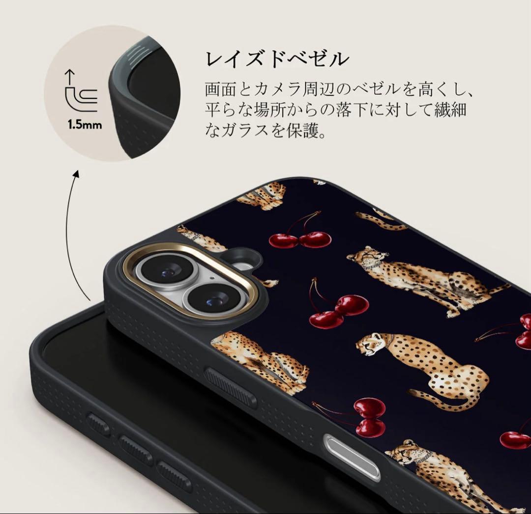 【BURGA】Elite Dark MagSafe iPhone16ケース