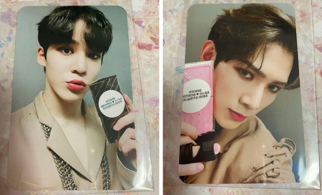 ateez アチズ　2集　サノク　両面　トレカ　ユノ　ヨサン