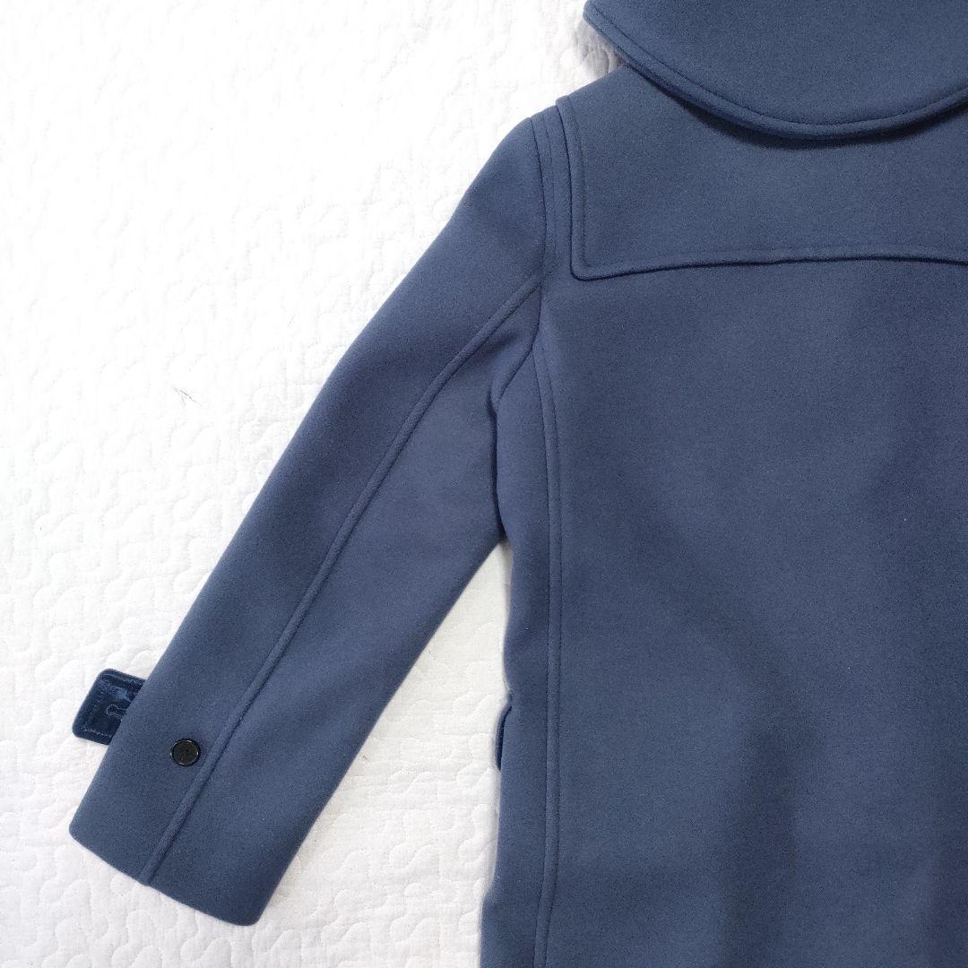 極美品✨マッキントッシュ　ロングダッフルコート　ブルーグレー　38