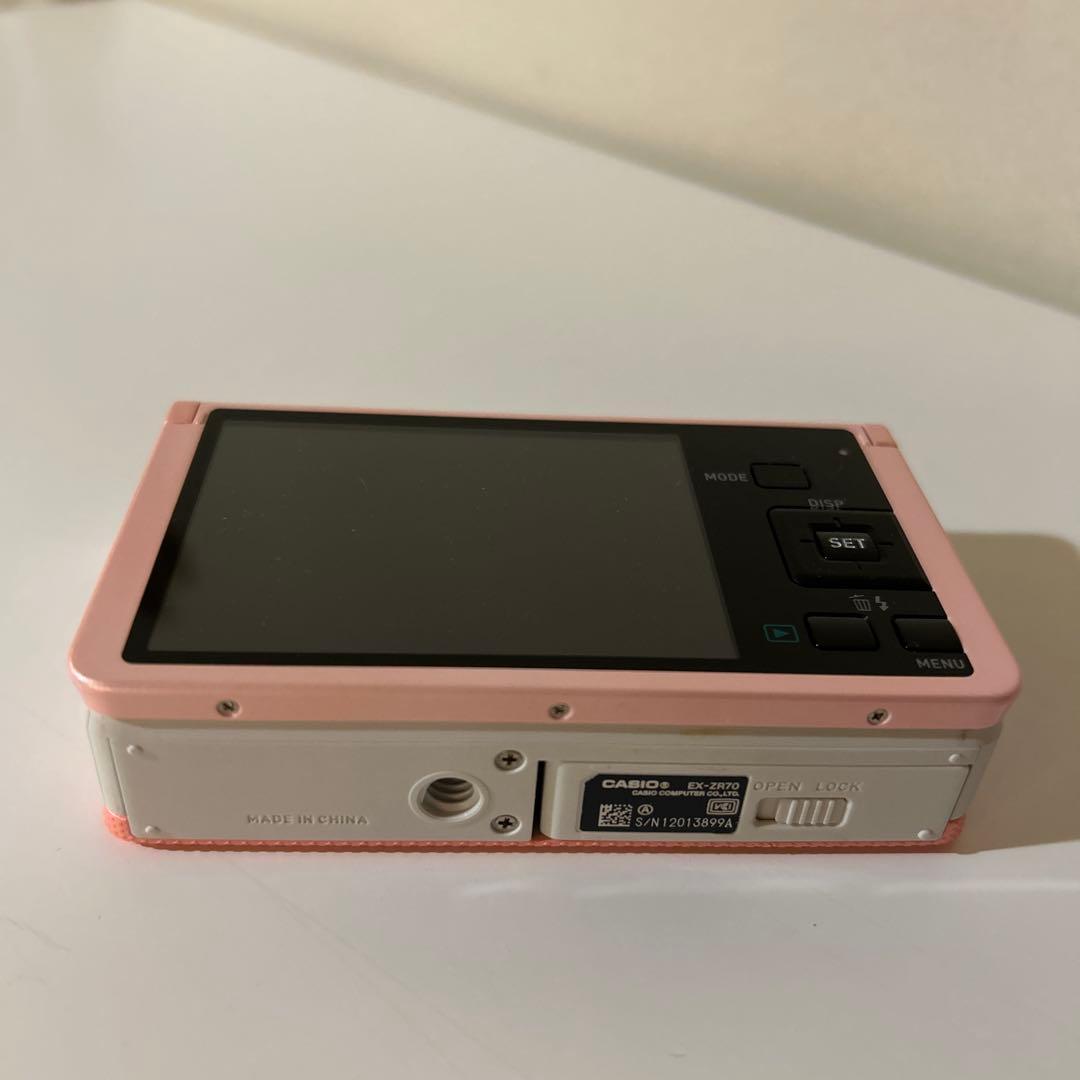 美品CACIO EXILIM EX-ZR70ピンク