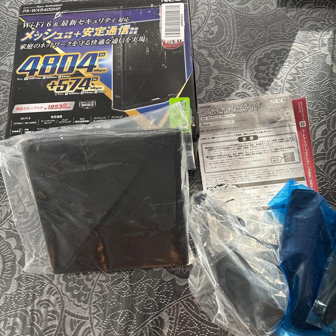 h*y様 NEC Aterm PA-WX5400HP