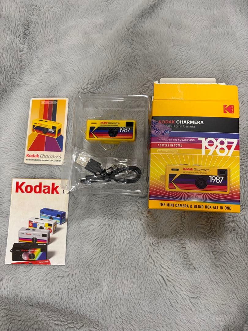 【即日発送】Kodak Charmera キーチェーンデジタルカメラ 1987