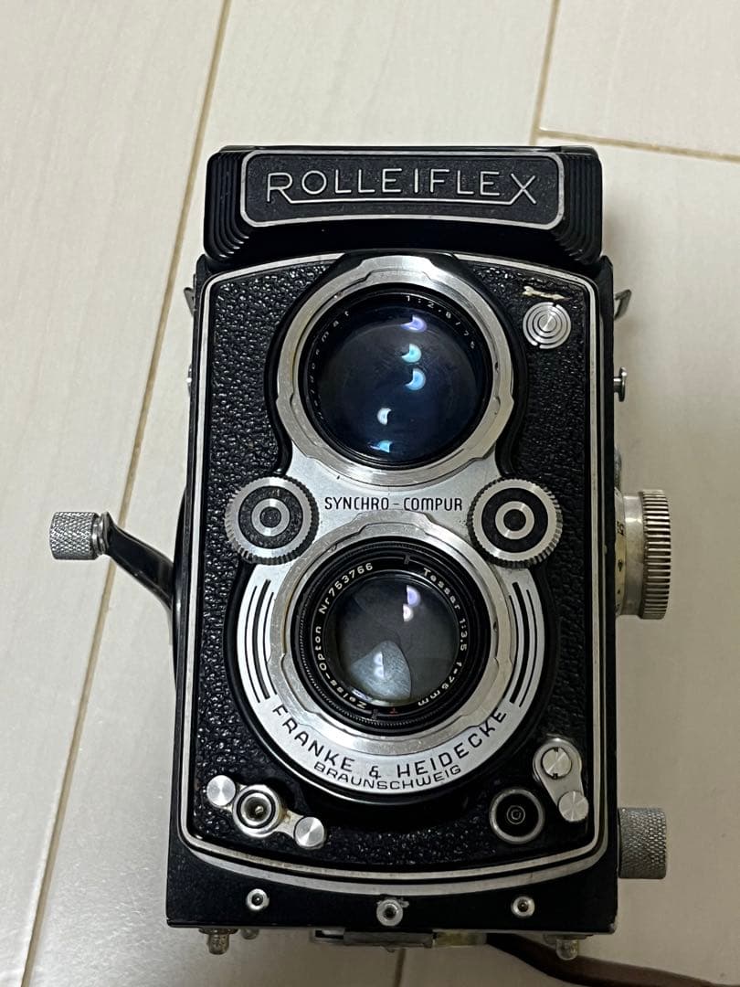 Rolleiflex 二眼レフカメラ Tessar1:3,5 f=75 ジャンク