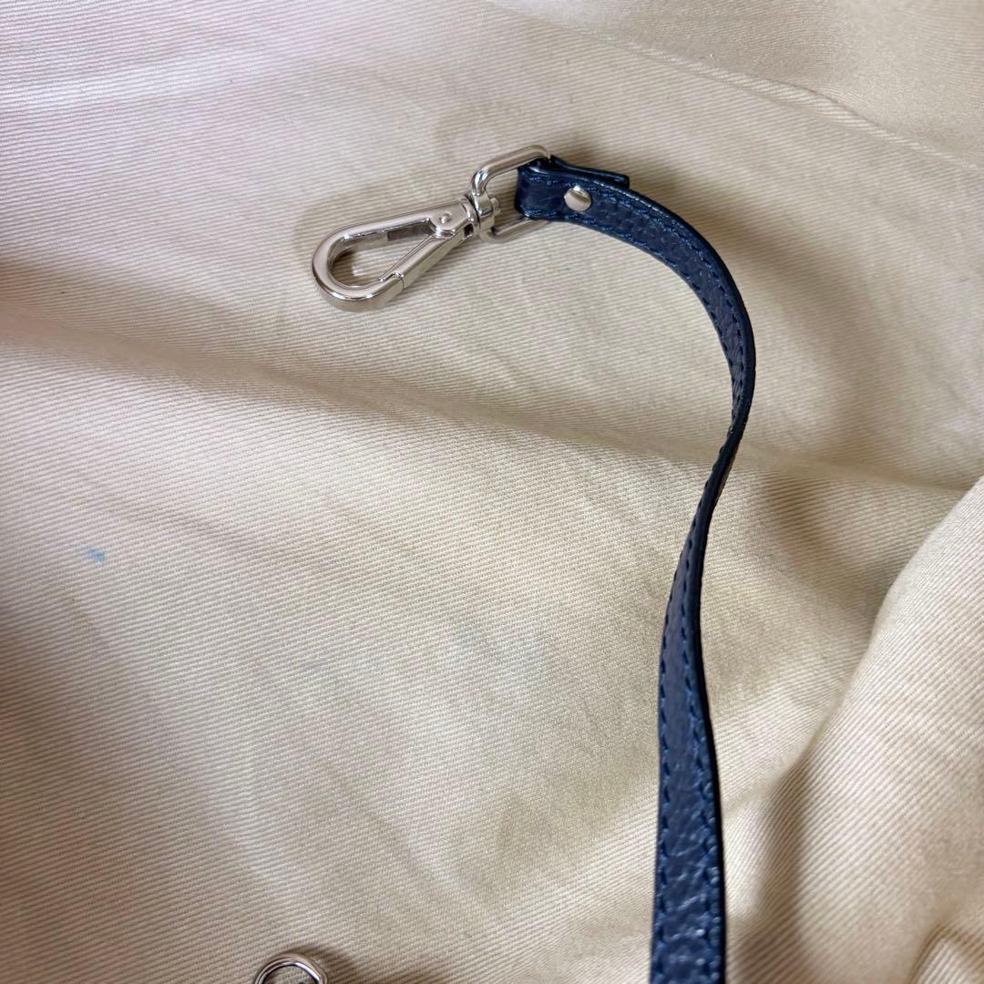 daimaruyaザラネート ポスティーナ L ネイビー 大容量 ショルダ