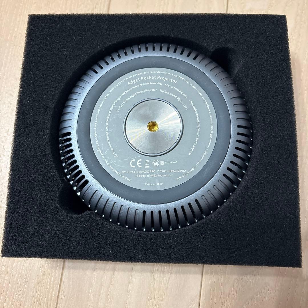 adget ポケットプロジェクター グレージュ