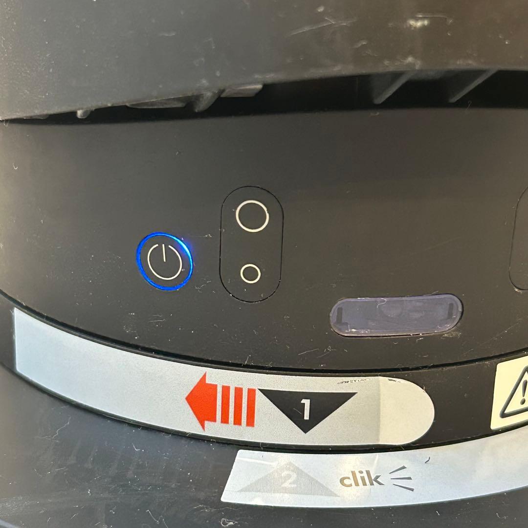 【中古美品】動作確認OK ダイソン AM05 ホット&クール 新品リモコン付 黒