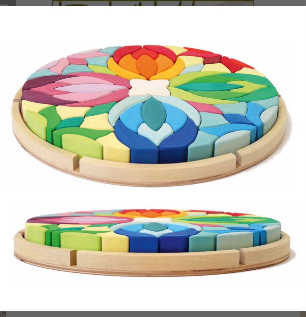 未使用品 Grimm's グリムス Lara ビルディングブロック