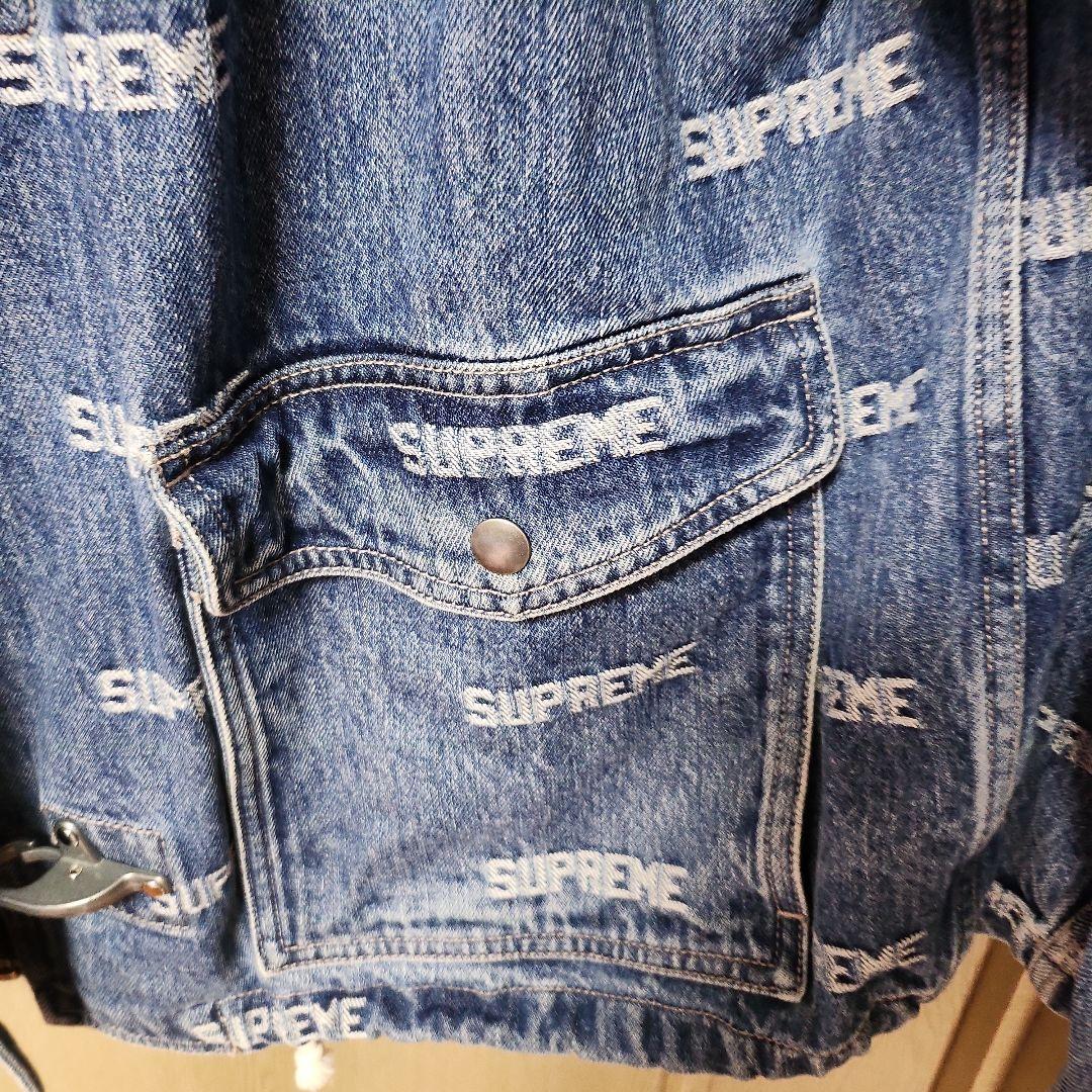 ❕週末セール❕Supreme　Logo　Denim Jacket