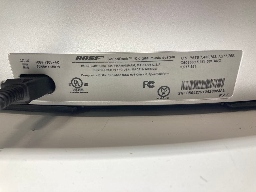 アンプ K) BOSE SOUNDDOCK 10 BLUETOOTH