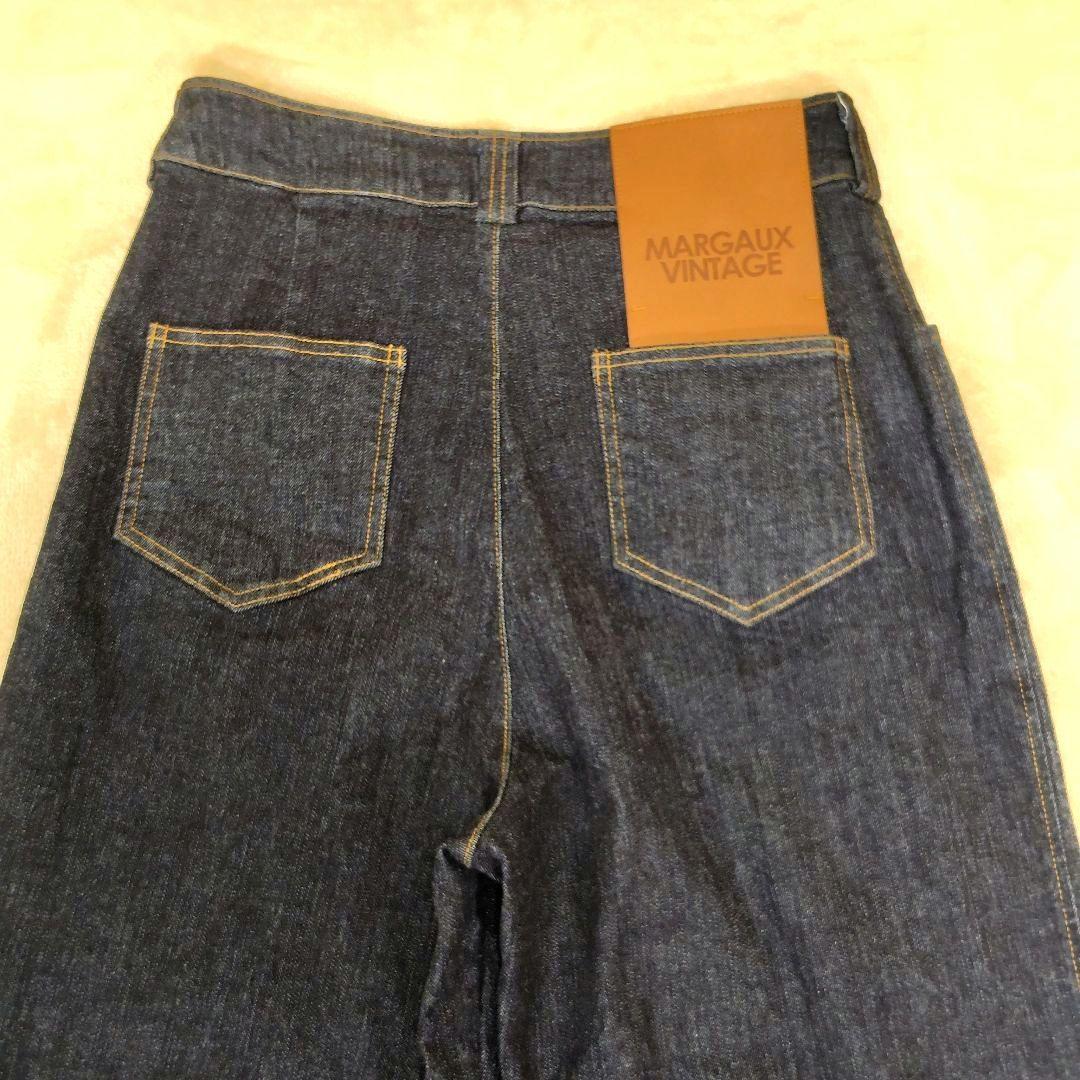 未使用級 MARGAUX VINTAGE 2025AW ワンウォッシュ デニム