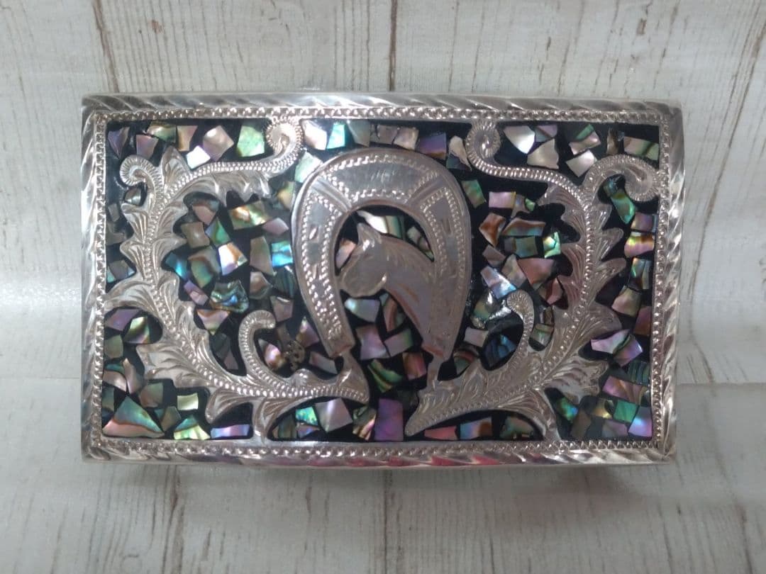 メキシコ スターリングシルバー925 ベルトバック54g