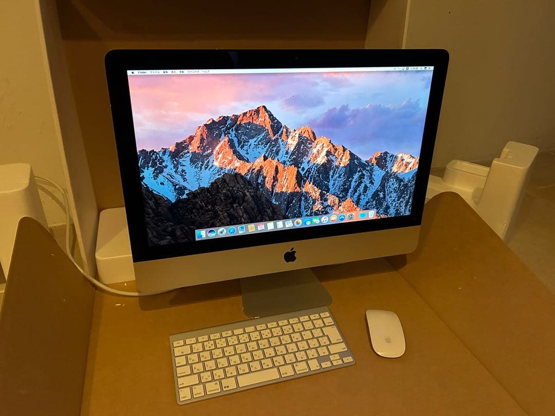 iMac 21.5インチ キーボード マウス付き　2012年
